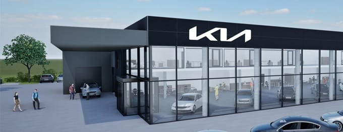 Kia Autohaus Arnold neuer Standort Concept Store Regensburg