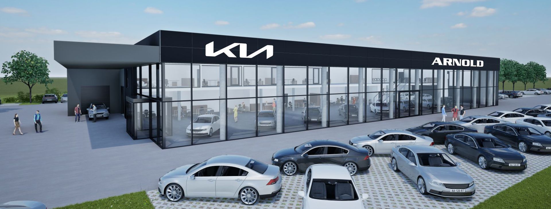 Kia Autohaus Arnold neuer Standort Concept Store Regensburg